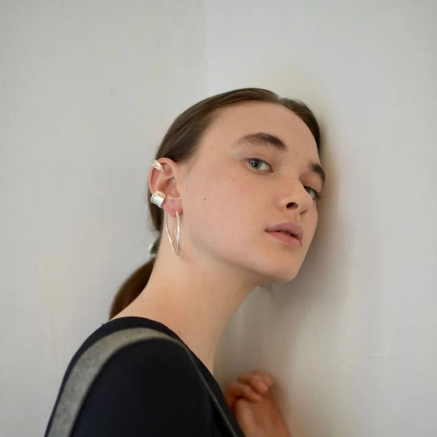 Ariana Boussard-Reifel Irmin Ear Cuff - Elegant Gold Plated Ear Cuff for Women