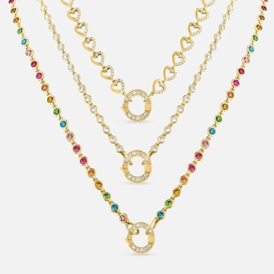 "Eden Presley 22-Inch Gold-Tone Closure Necklace for Women - Elegant Layering Chain"