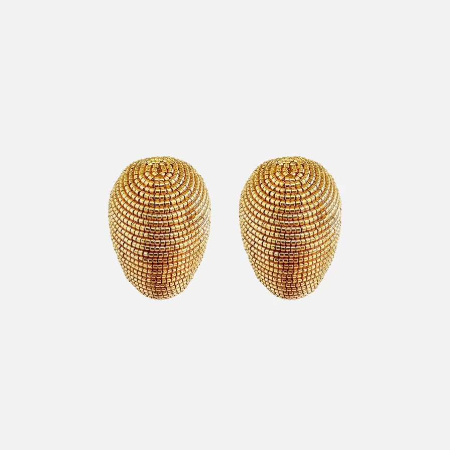 Susana Vega Mini Maurita Gold Hoop Earrings – Elegant & Dainty Jewelry