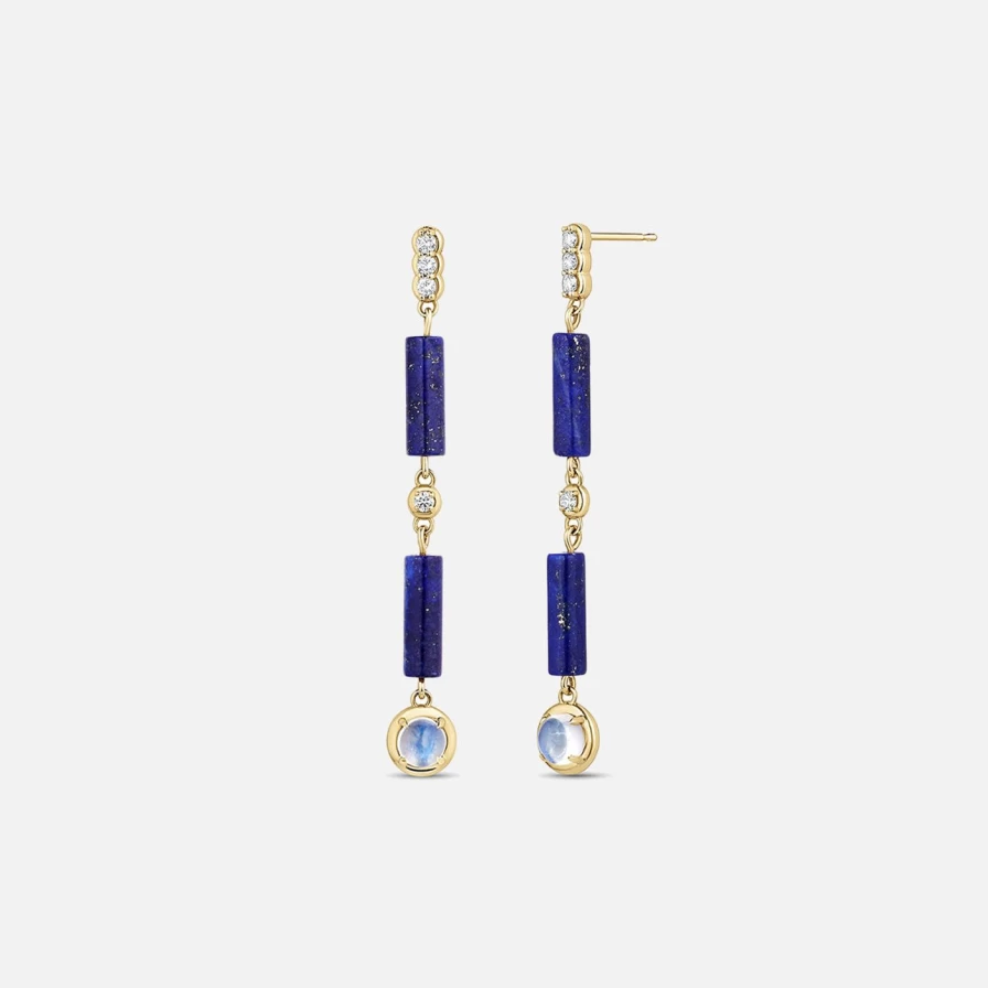 ParkFord Luxury Palace Lapis Drops - Elegant Blue Gemstone Jewelry Collection