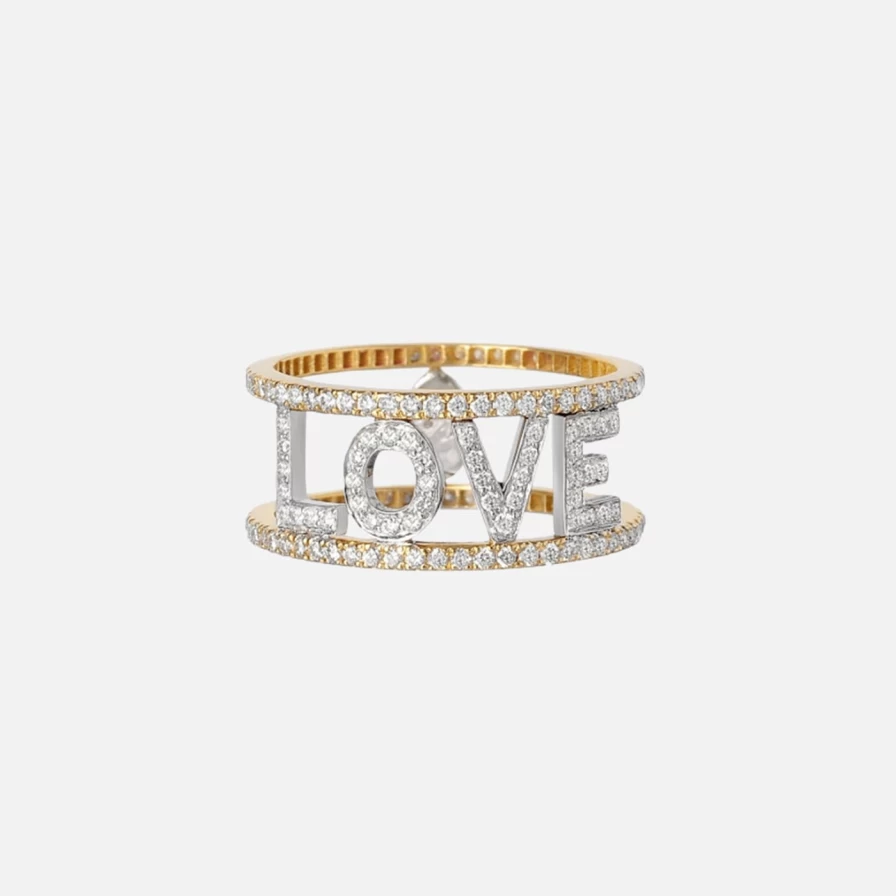 "Spallanzani Love Ring – Only You Collection – Romantic Gift for Her"