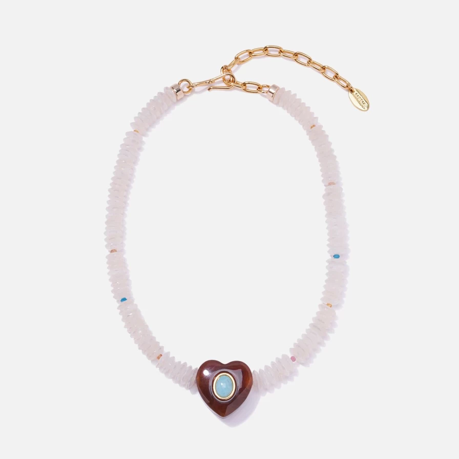 Lizzie Fortunato Gemini Collar Multi-Color Statement Necklace
