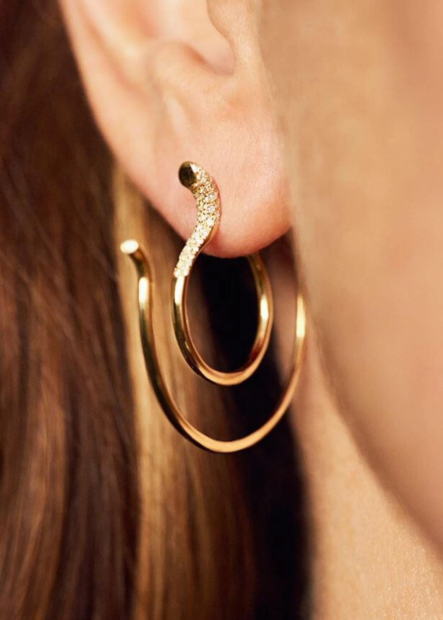Kloto Celestial Earrings – Elegant Starry Night Inspired Jewelry for Women