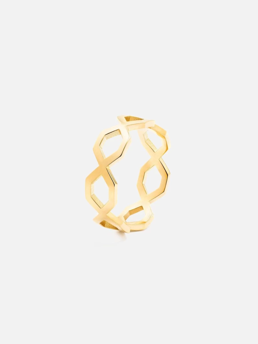 Noor Shamma Diadem Band Ring - Elegant Repertoire Collection Jewelry