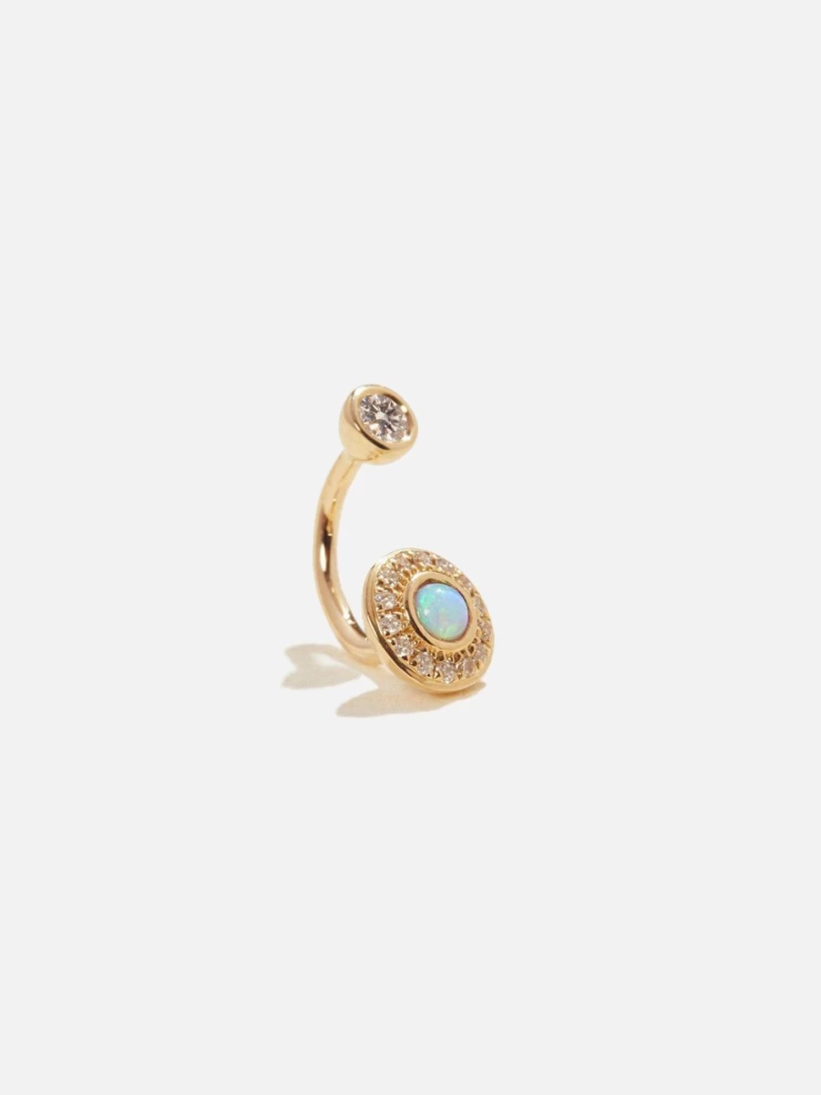 Pamela Love Pave Gravitation Hook - Elegant Jewelry for Stylish Looks