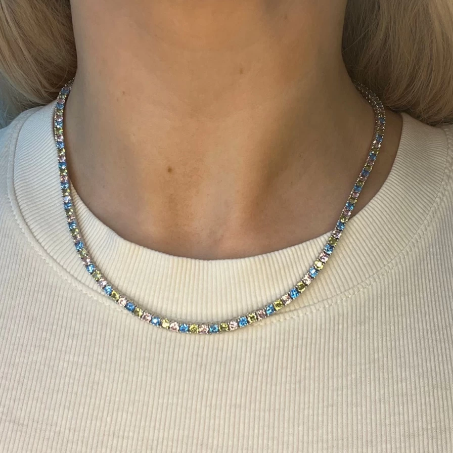 NOTTE Rock Candy Necklace - Edible Crystal Jewelry for Women & Girls