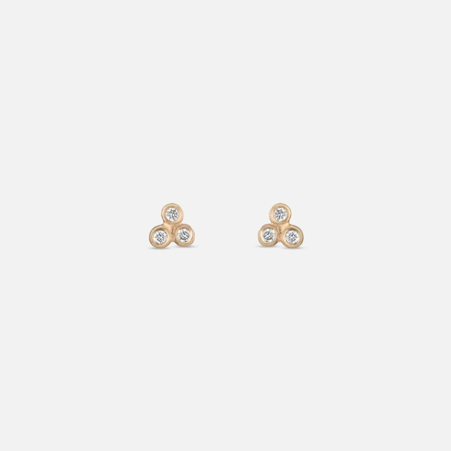 A.M. Thorne 3-Piece Granule Diamond Stud Earrings - Premium Jewelry Collection