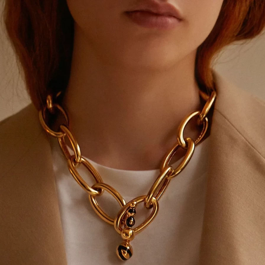 "Paola Sighinolfi Agios Necklace - Elegant Handcrafted Jewelry"