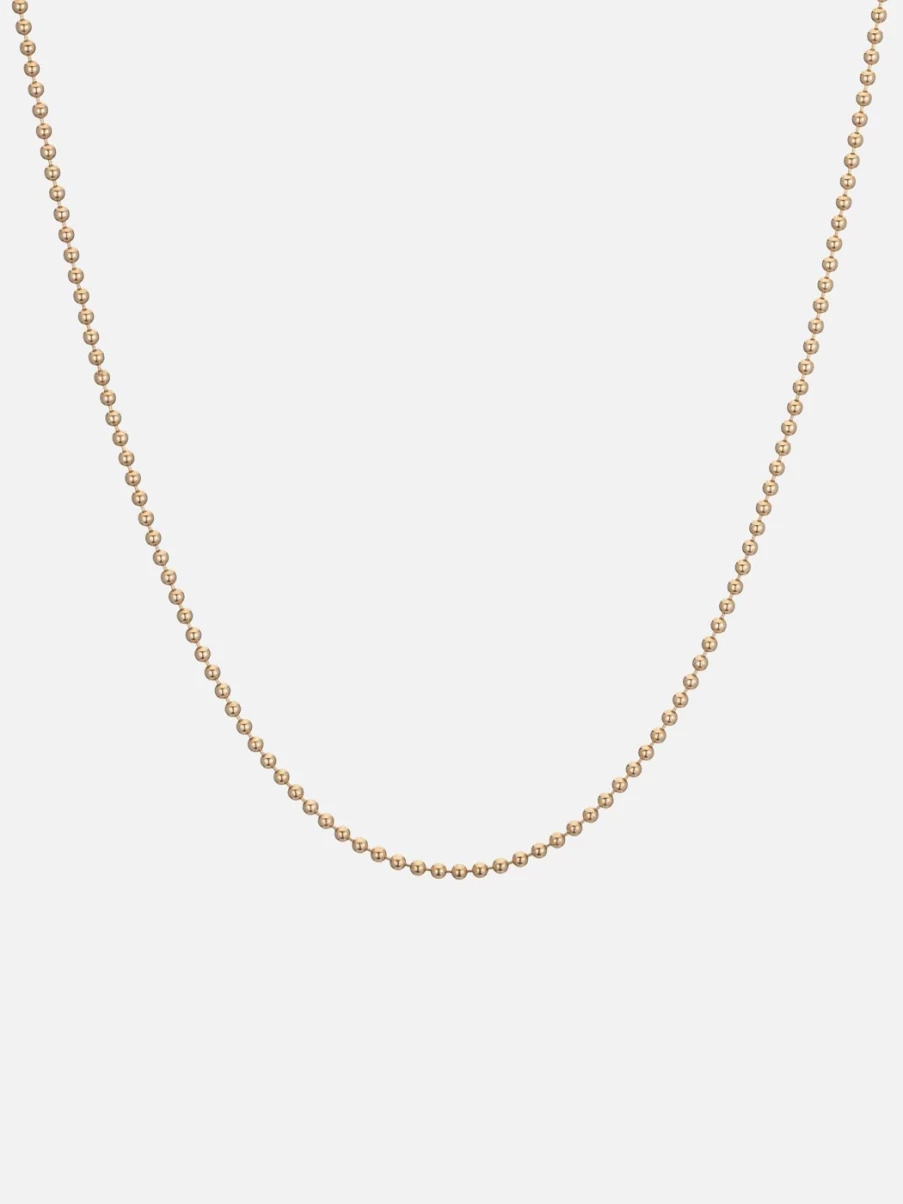 1.5mm Bead Chain Necklace - Ariel Gordon Jewelry | Elegant Fine Jewelry for Women