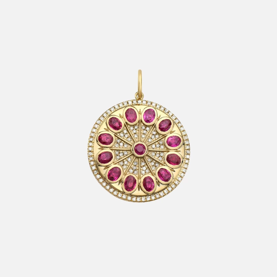 Lionheart Serenity Amulet – Spiritual Healing Charm for Peace & Protection