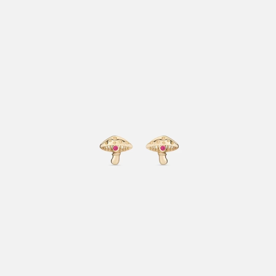 Kimberly Doyle Mystical Mushroom Stud Earrings – Unique Fantasy Jewelry