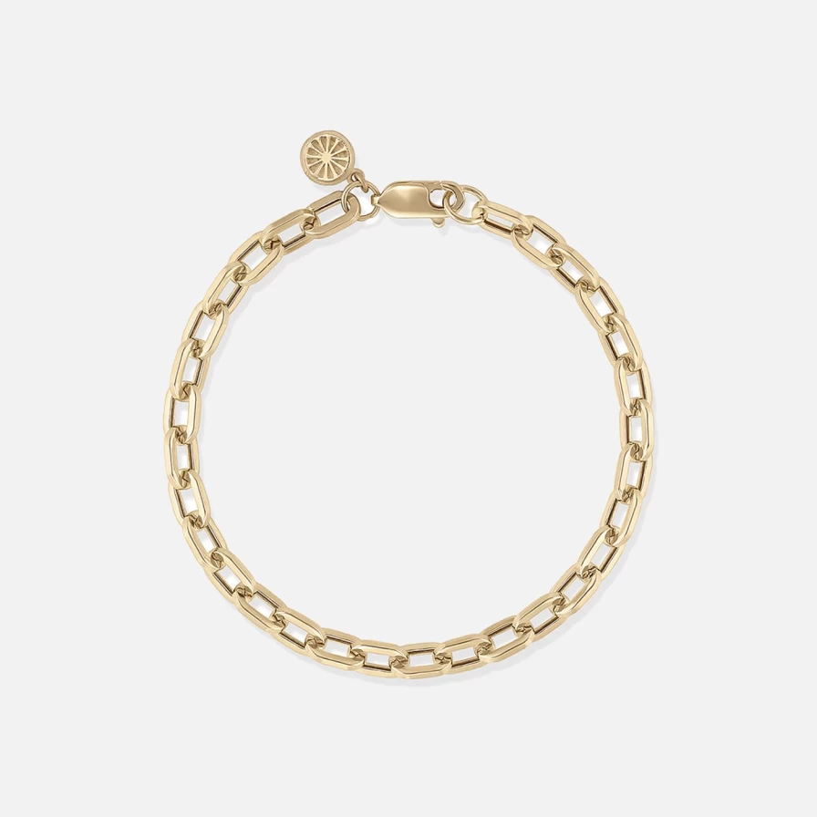 EMBLM Fine Jewelry Sterling Silver Chain Link Bracelet for Women - Durable & Elegant Jewelry Gift