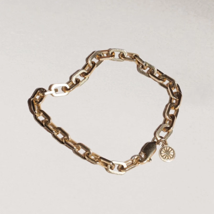 EMBLM Fine Jewelry Sterling Silver Chain Link Bracelet for Women - Durable & Elegant Jewelry Gift