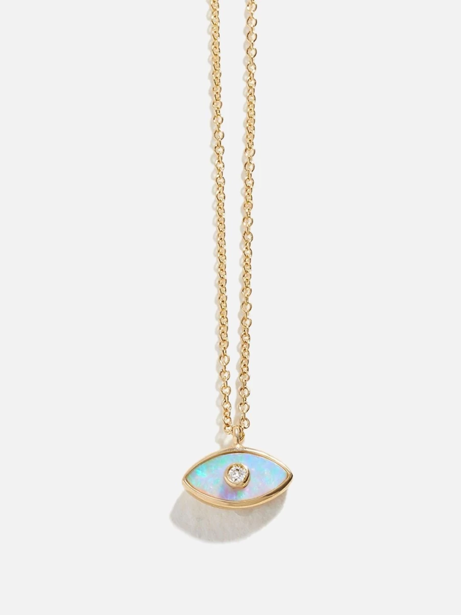 Pamela Love Inlay Eye Pendant - Sterling Silver Mystic Symbol Necklace