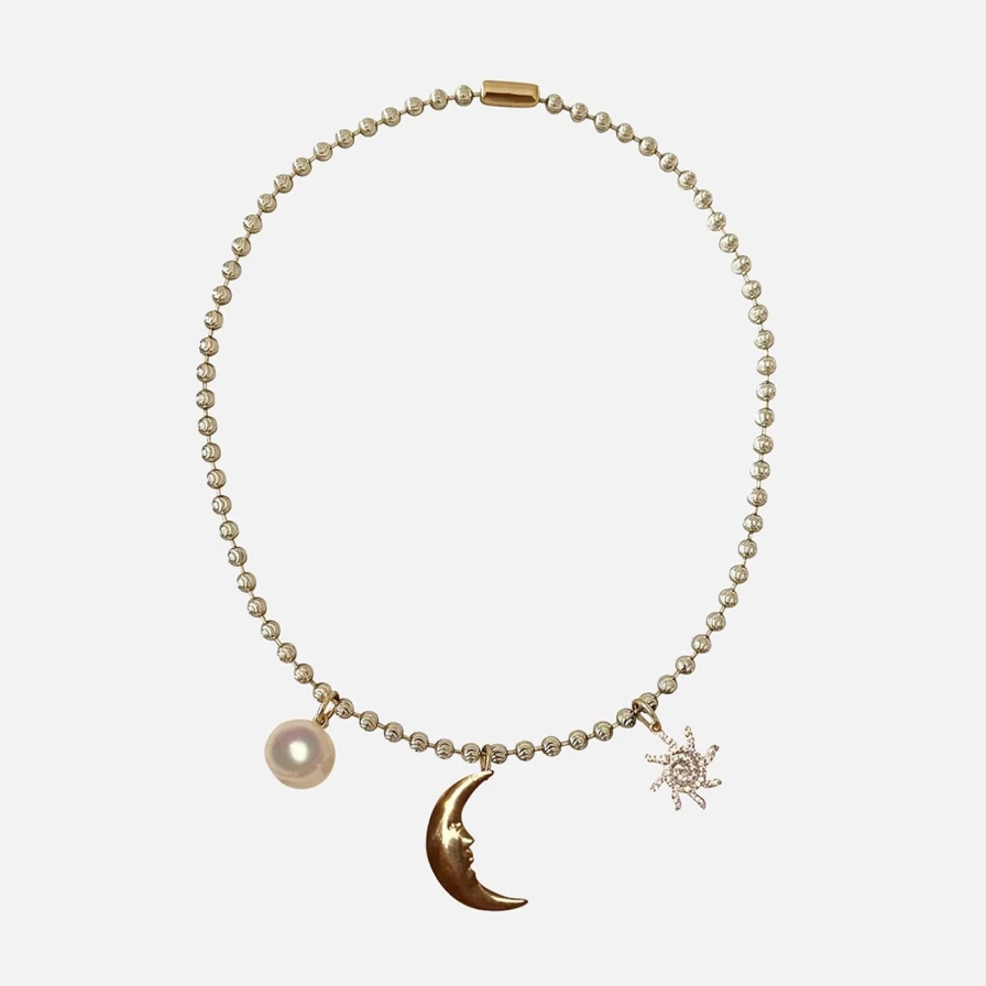 NOTTE Starry Night Pendant Necklace - Elegant Celestial Jewelry for Women