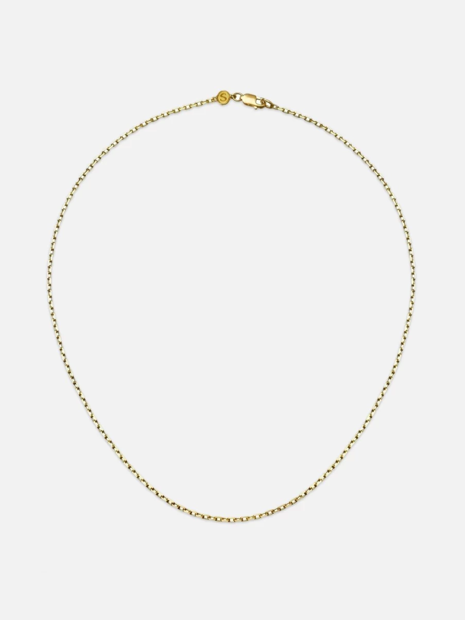 Spallanzani Believe Chain Necklace - Thick Link Design for Men & Women