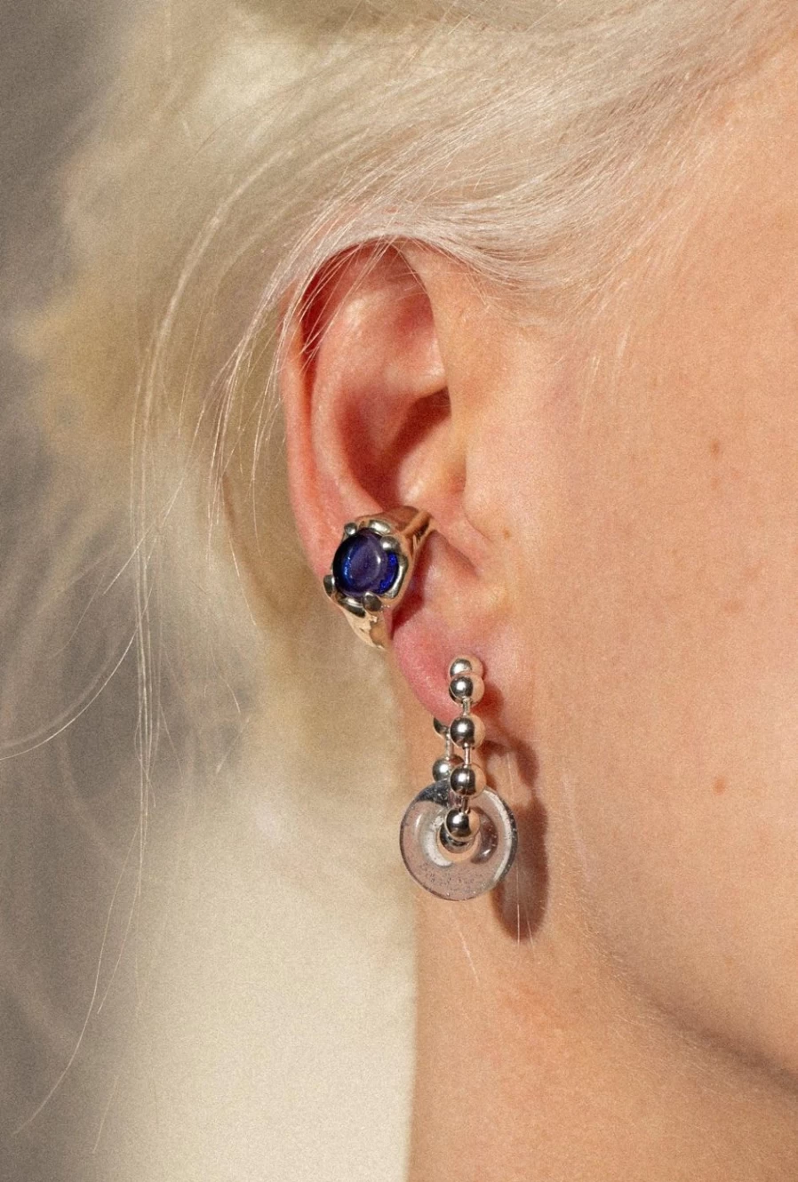 CLED Beam Ear Cuff - Stylish Non-Piercing Ear Cuff for Women and Men