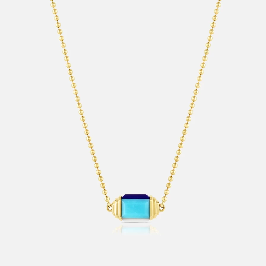 Jennifer DeMoro Chroma Illusion Pendant Necklace – Unique Color-Shifting Jewelry