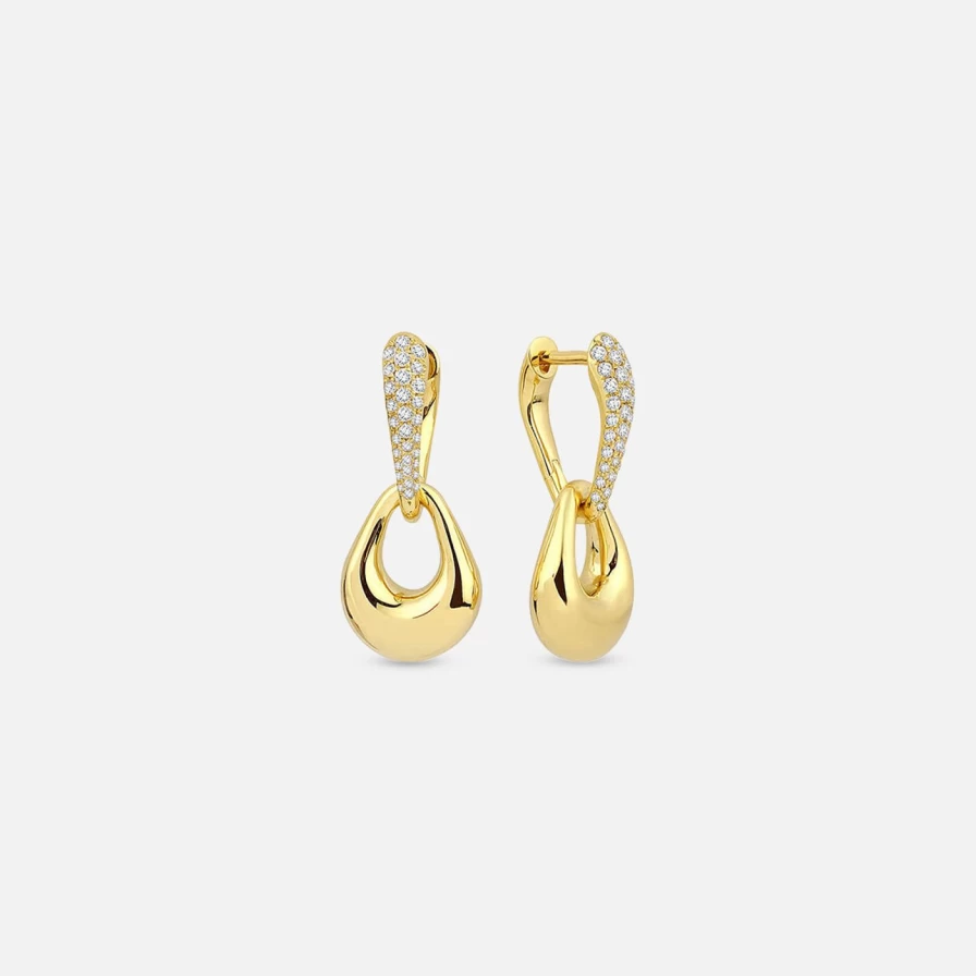 Kloto Drop Earrings – Elegant Dangling Jewelry for Women, Sterling Silver Handmade Earrings, Perfect Gift for Her