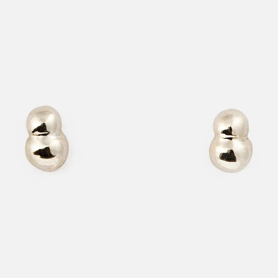 M. Hisae Bela Studs - Elegant Stud Earrings for Women, Hypoallergenic Fashion Jewelry Gift
