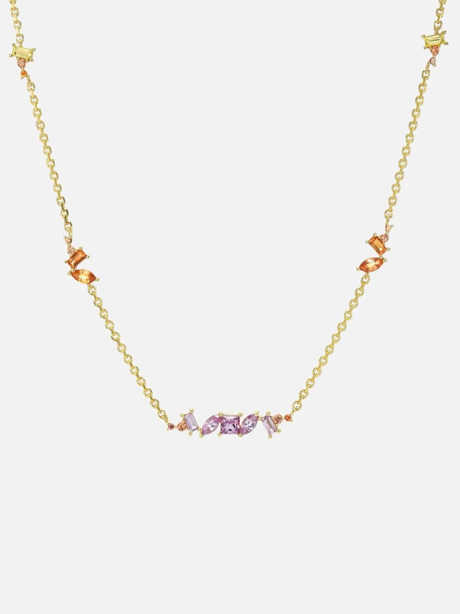 Meredith Young Sunset Luxe Chaos Pendant Necklace - Bohemian Crystal Jewelry for Women