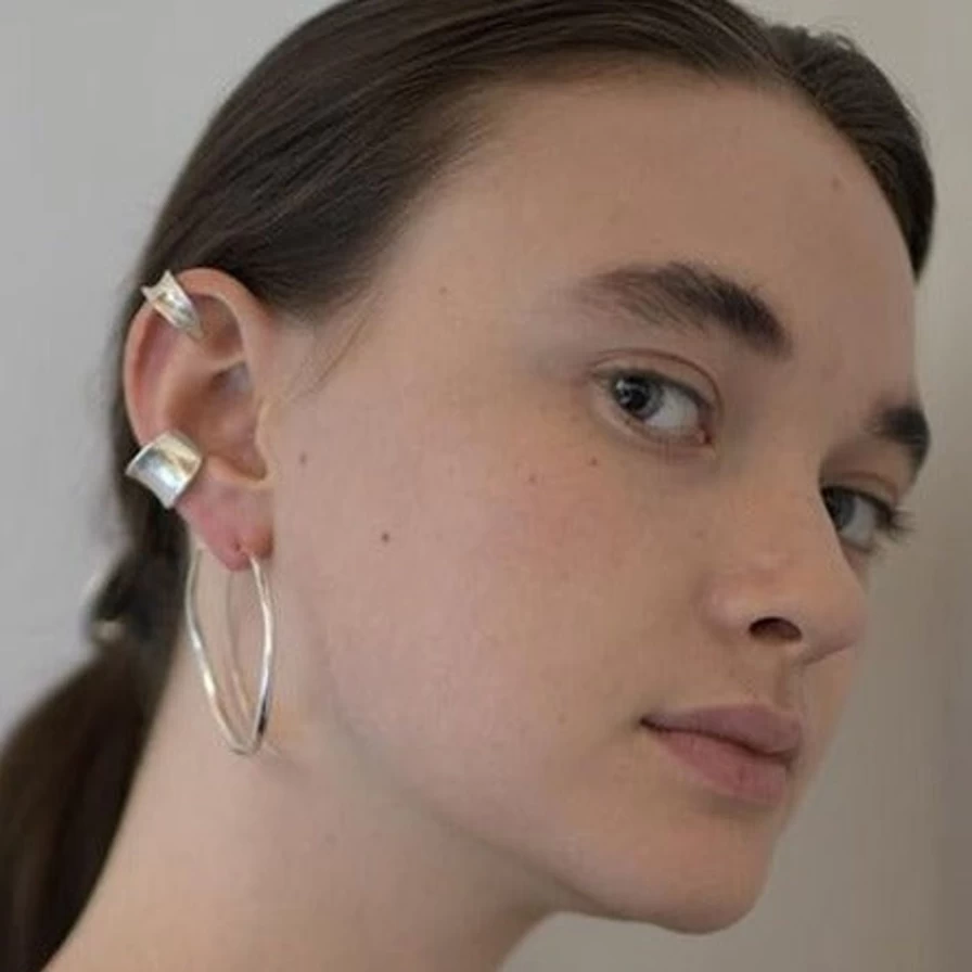 Ariana Boussard-Reifel Kiki Ear Cuff - Elegant Gold Plated Ear Cuff for Women