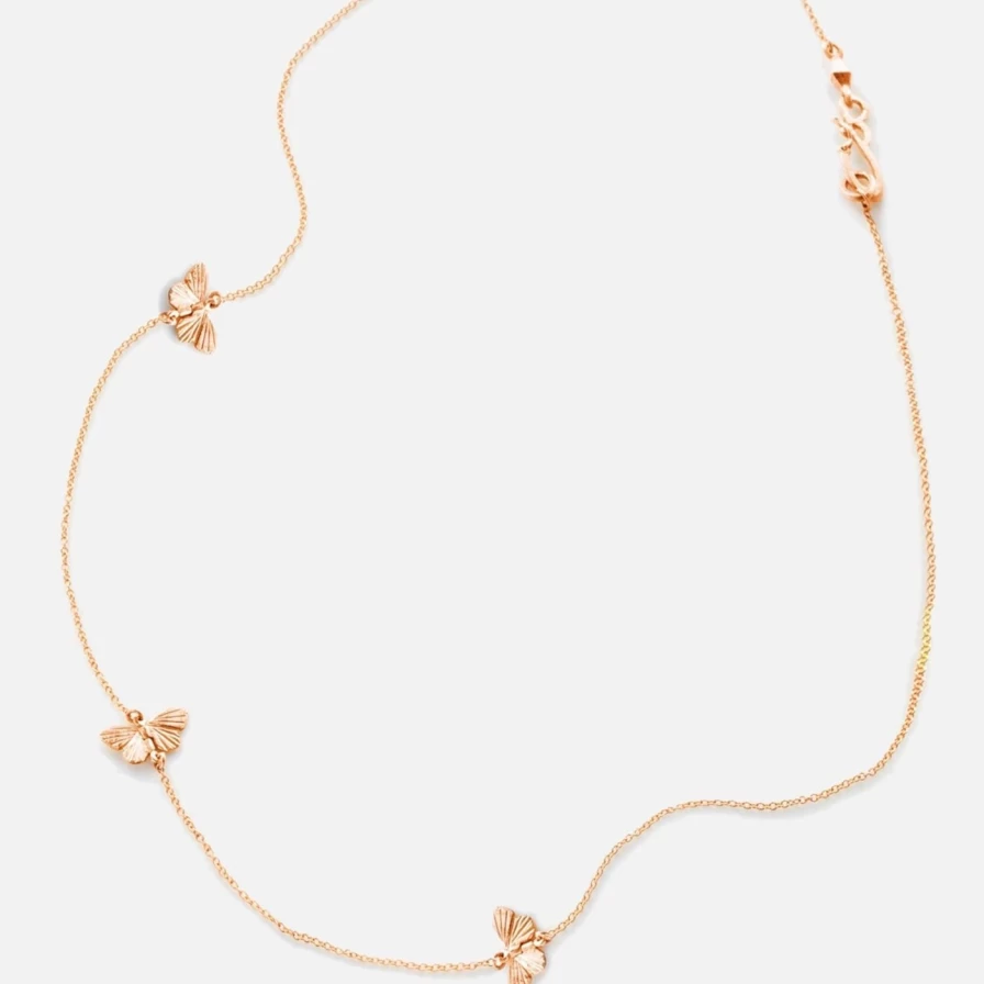 James Banks Design Tiny Asterope 3 Migration Necklace - Elegant Handcrafted Jewelry