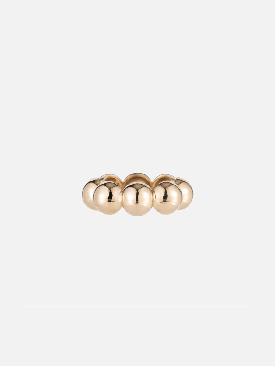 Ariel Gordon Jewelry XL Statement Bubble Ring - Bold & Elegant Gold or Silver Stackable Band