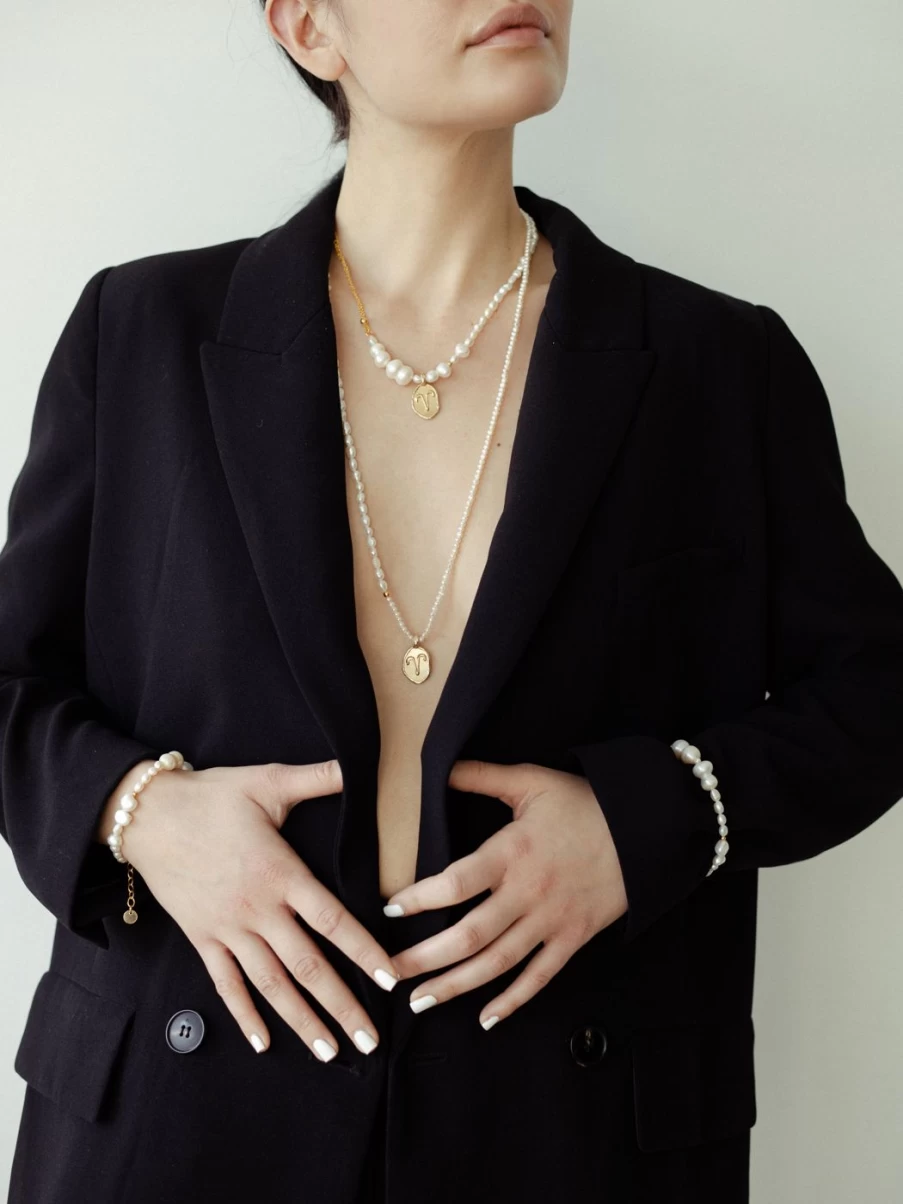 Anita Berisha Celestial Charm Bracelet - Elegant Zodiac Star Constellation Jewelry for Women