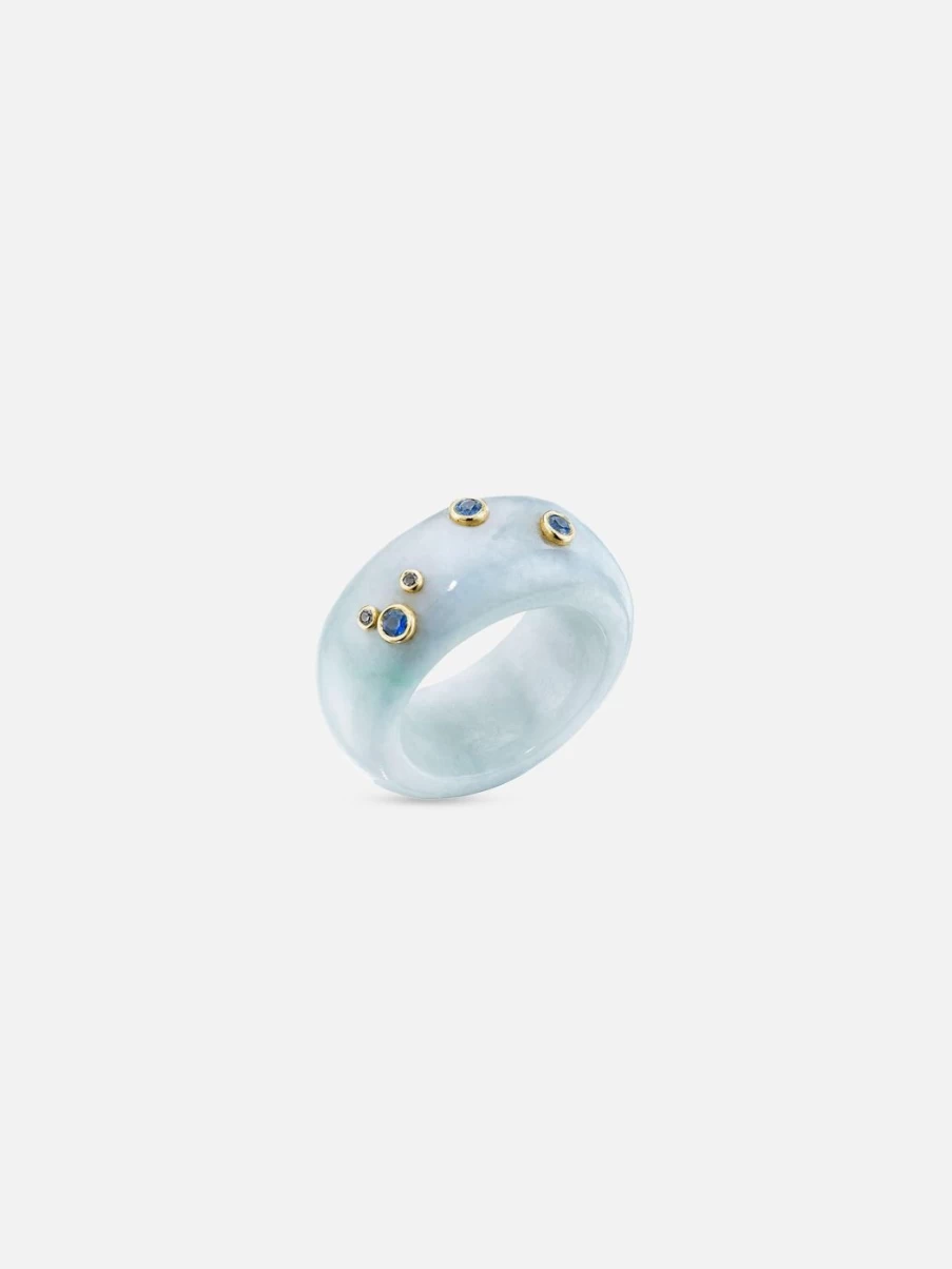 Bleecker & Prince Enchanted Donut Jade Pendant - Elegant Handcrafted Jewelry for Women