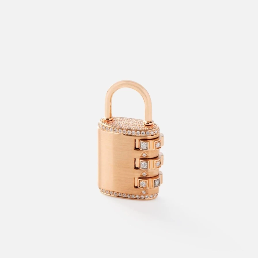 James Banks Design Premium Padlock - High Security Code Lock for Home, Gym & Travel