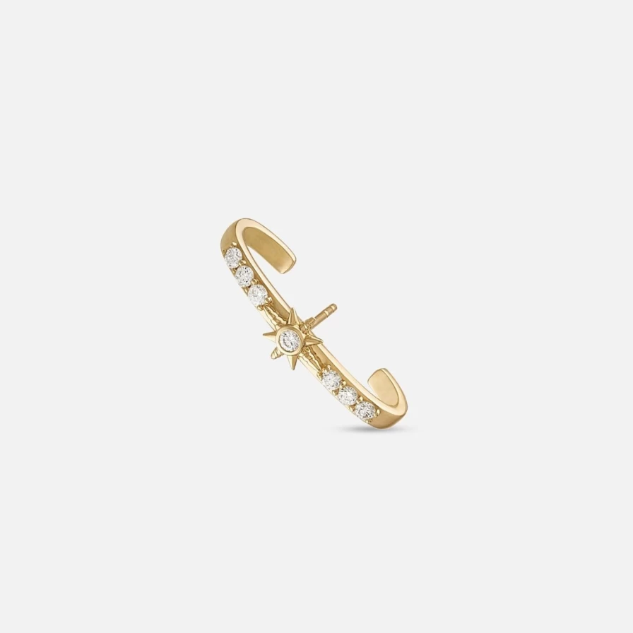 Eden Presley Cosmic Bar Stud Earrings - Stylish Geometric Studs for Women