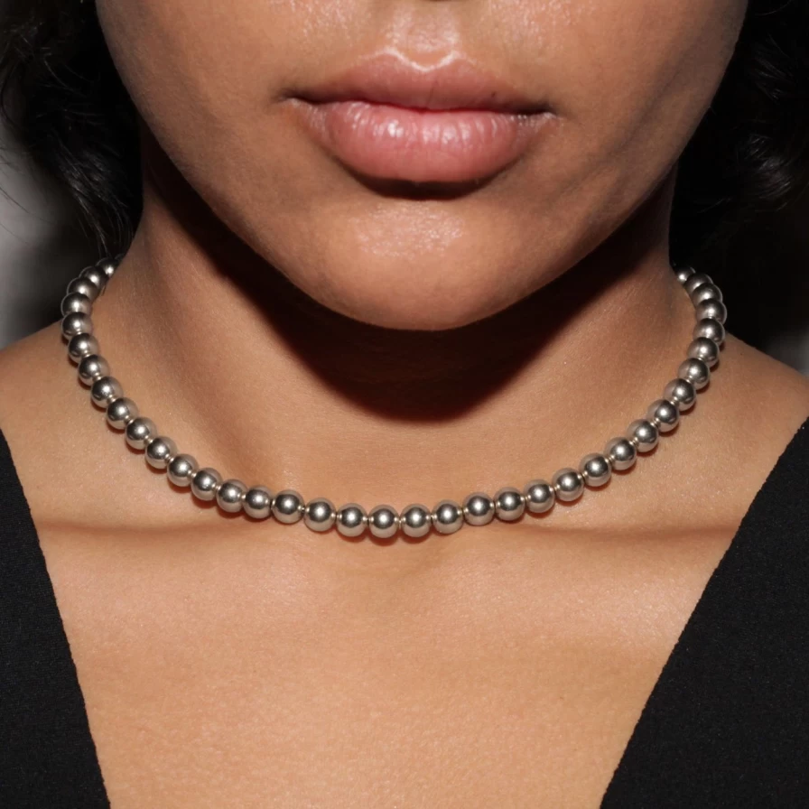 "EMBLM Fine Jewelry Jumbo Ball Pendant Necklace - Elegant Statement Jewelry for Women"