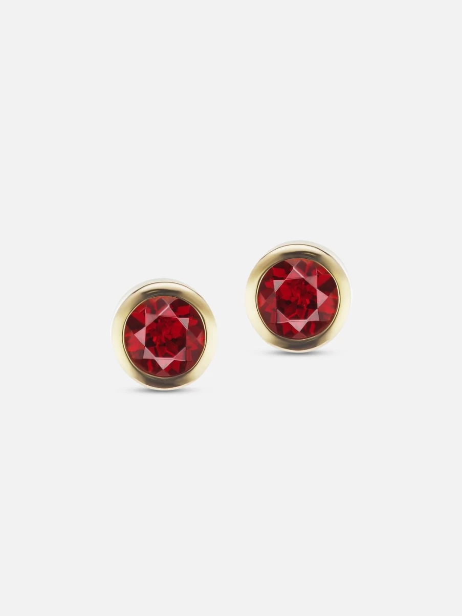 The Gild Gold Confetti Stud Earrings - Sparkling Party Dangle Earrings for Women