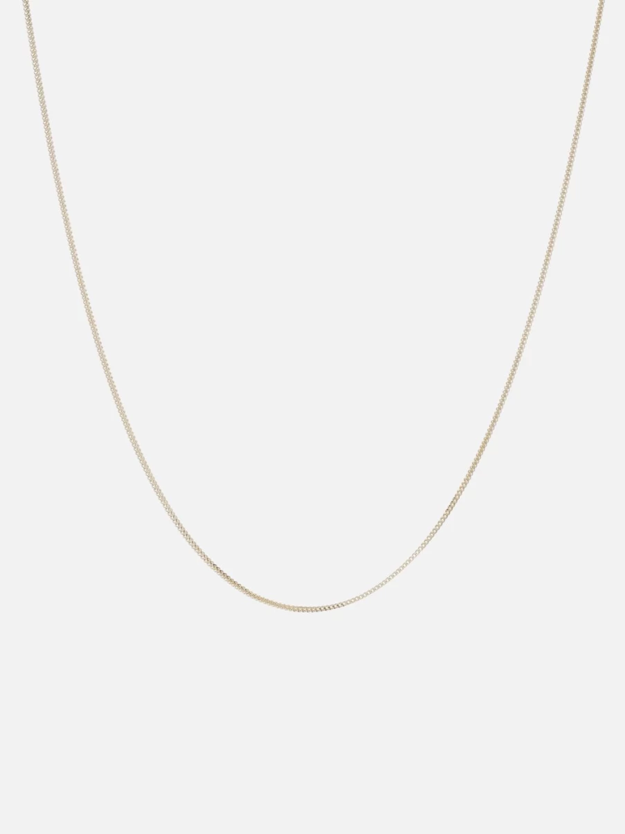 Ariel Gordon Jewelry 1mm Singapore Foxtail Chain - Delicate Gold Necklace for Women