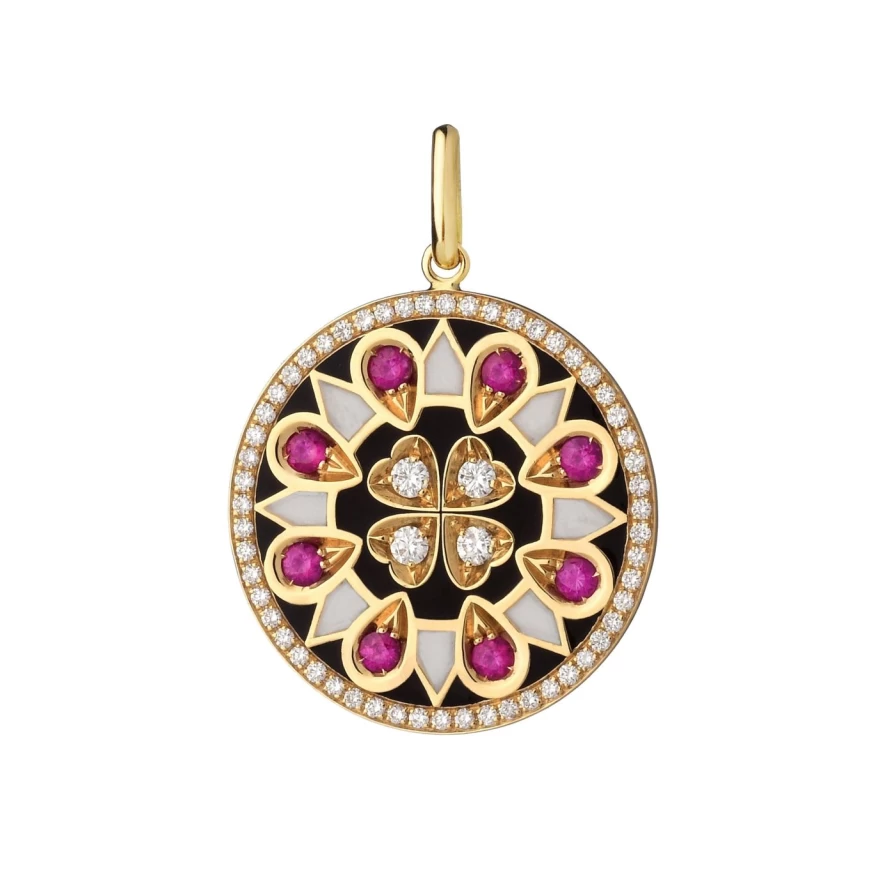 Spallanzani Limited XL Believe Pendant Necklace for Good Luck