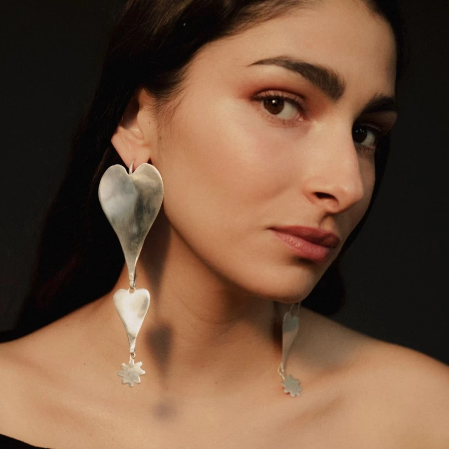 Ariana Boussard-Reifel Alkaid Sterling Silver Earrings – Handcrafted Dainty Jewelry for Women