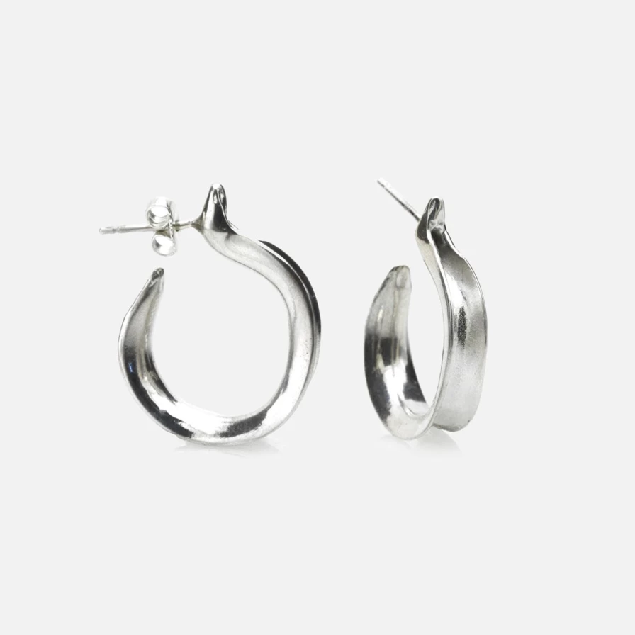 Ariana Boussard-Reifel Mini Kiki Hoops - Elegant Gold-Plated Small Hoop Earrings for Women