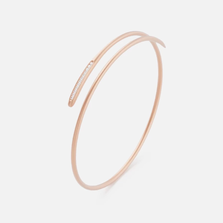 James Banks Design Diamond Needle Bracelet - Elegant Handmade Jewelry for Women