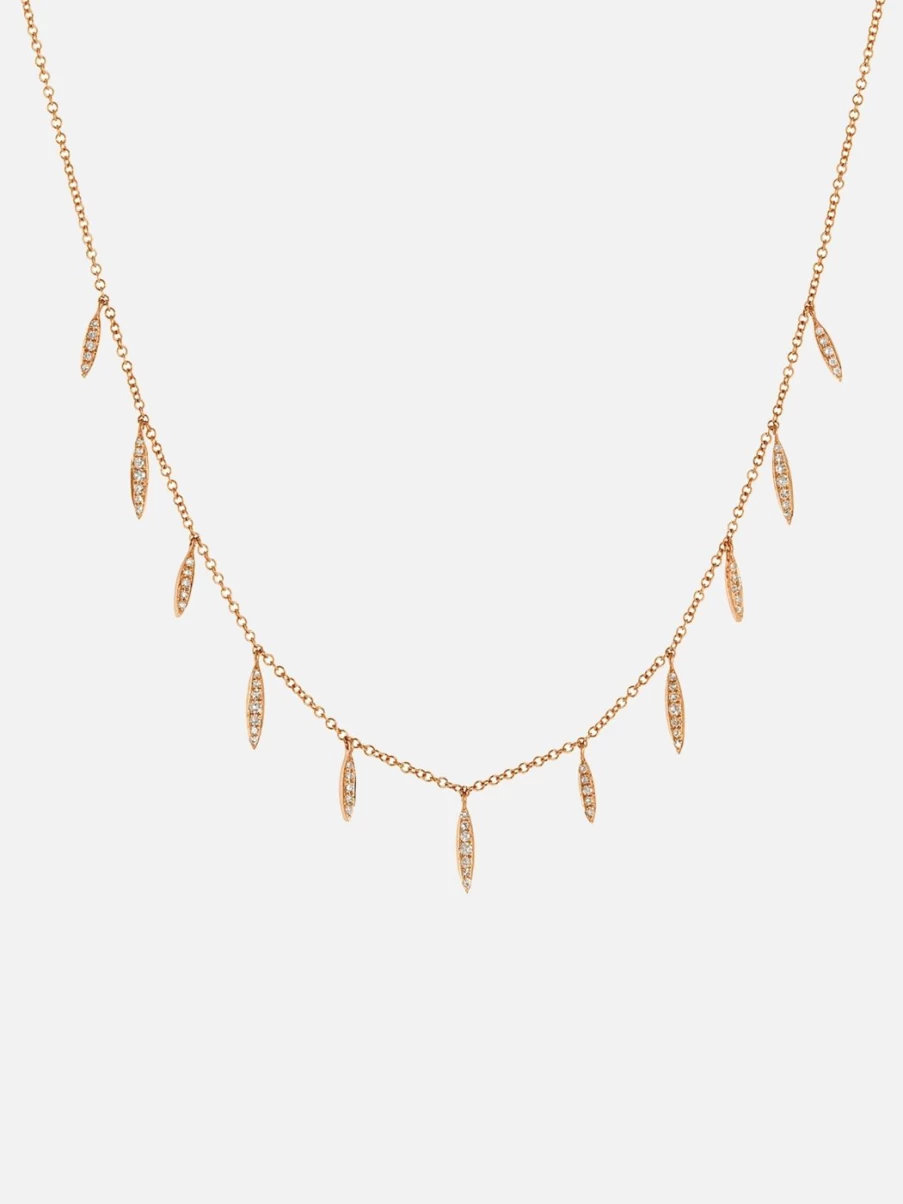 Devon Woodhill Deluxe Diamond Necklace - Elegant Eleven Wishes Collection for Women