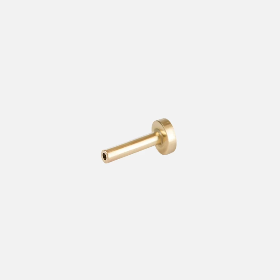 14K Yellow Gold Flat Back Diamond Trio Stud Earrings by Labulgara
