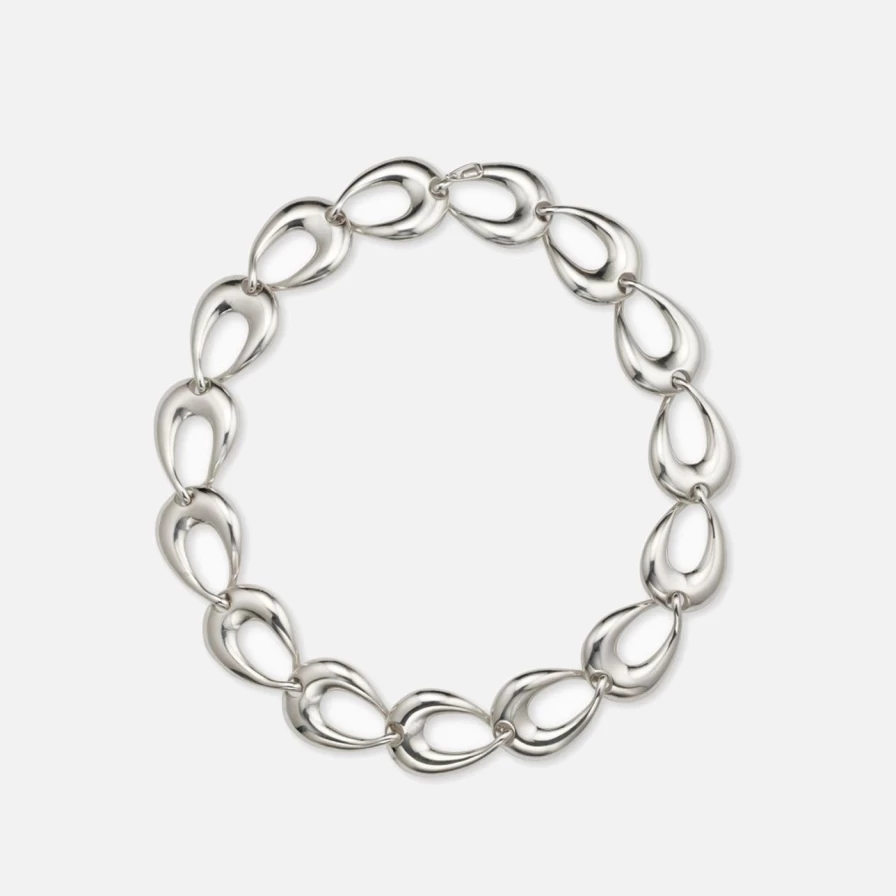 AGMES Sterling Silver Tilda Necklace - Minimalist Elegant Pendant