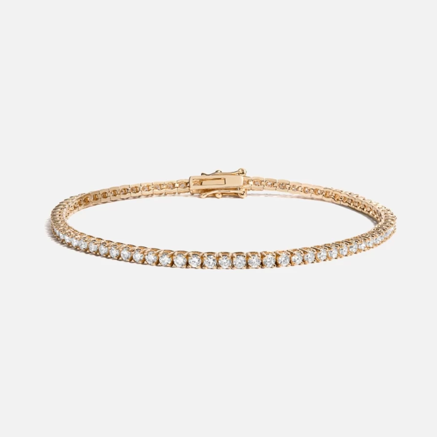 At Present Classic Tennis Bracelet - 3 Carat Cubic Zirconia Elegant Women's Jewelry Gift