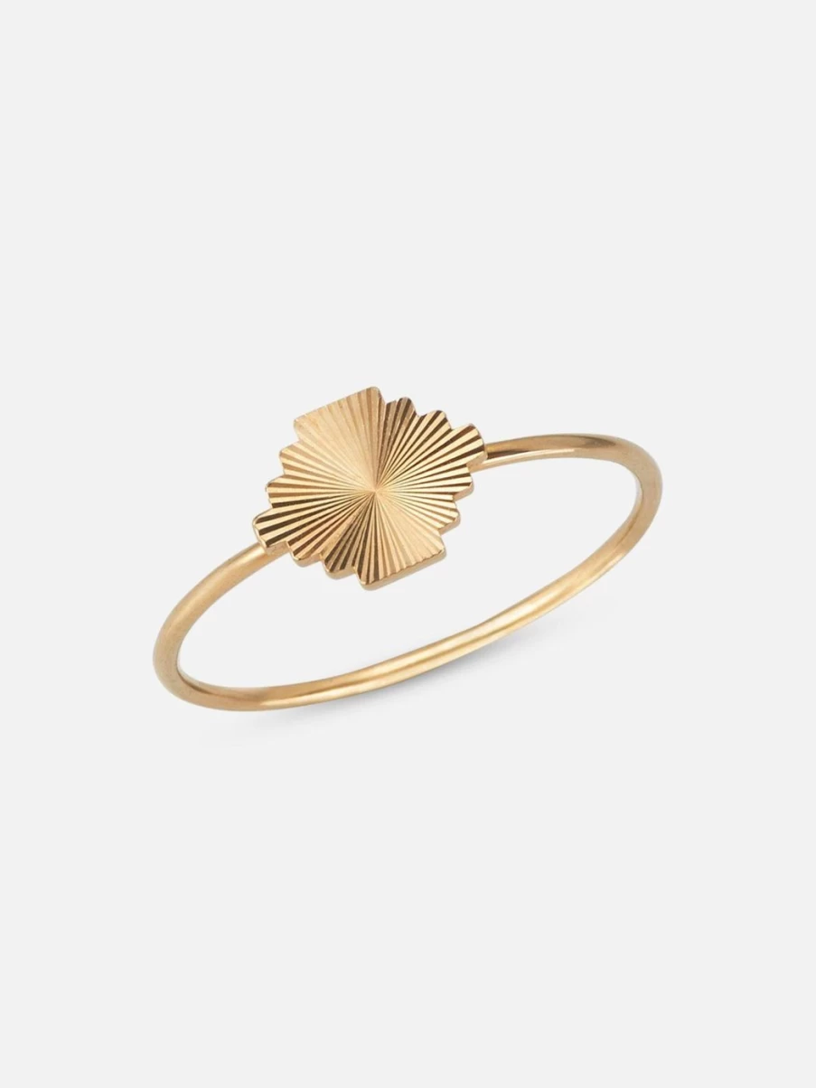 Alice Pierre Mini Puzzle Ring - Elegant & Unique Interlocking Band for Women & Men