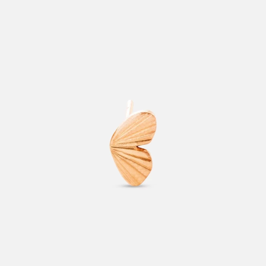 James Banks Design Tiny Baby Asterope Single Wing Stud Earrings - Delicate Stud Earrings for Women