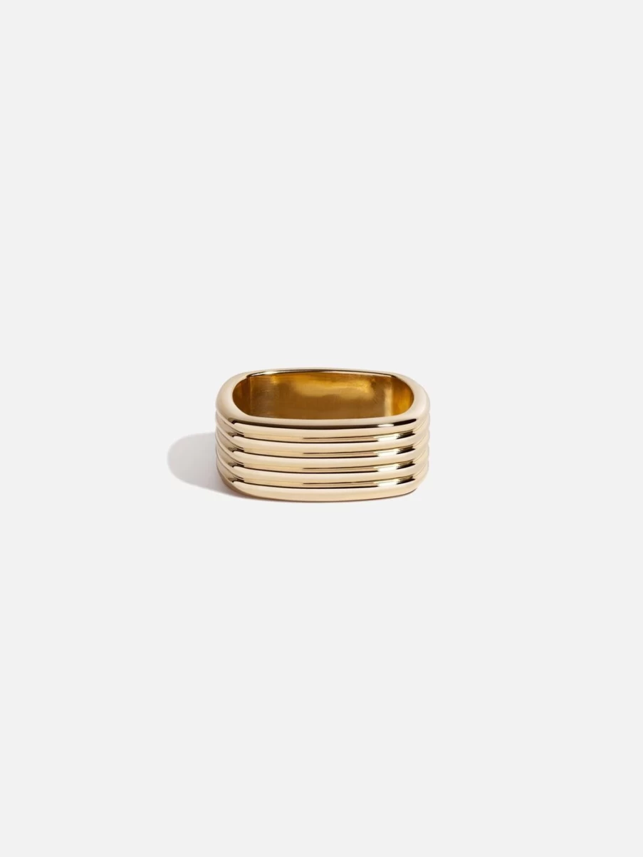 "Selin Kent Elegant Coil Ring – Sterling Silver Spiral Design Jewelry for Women"