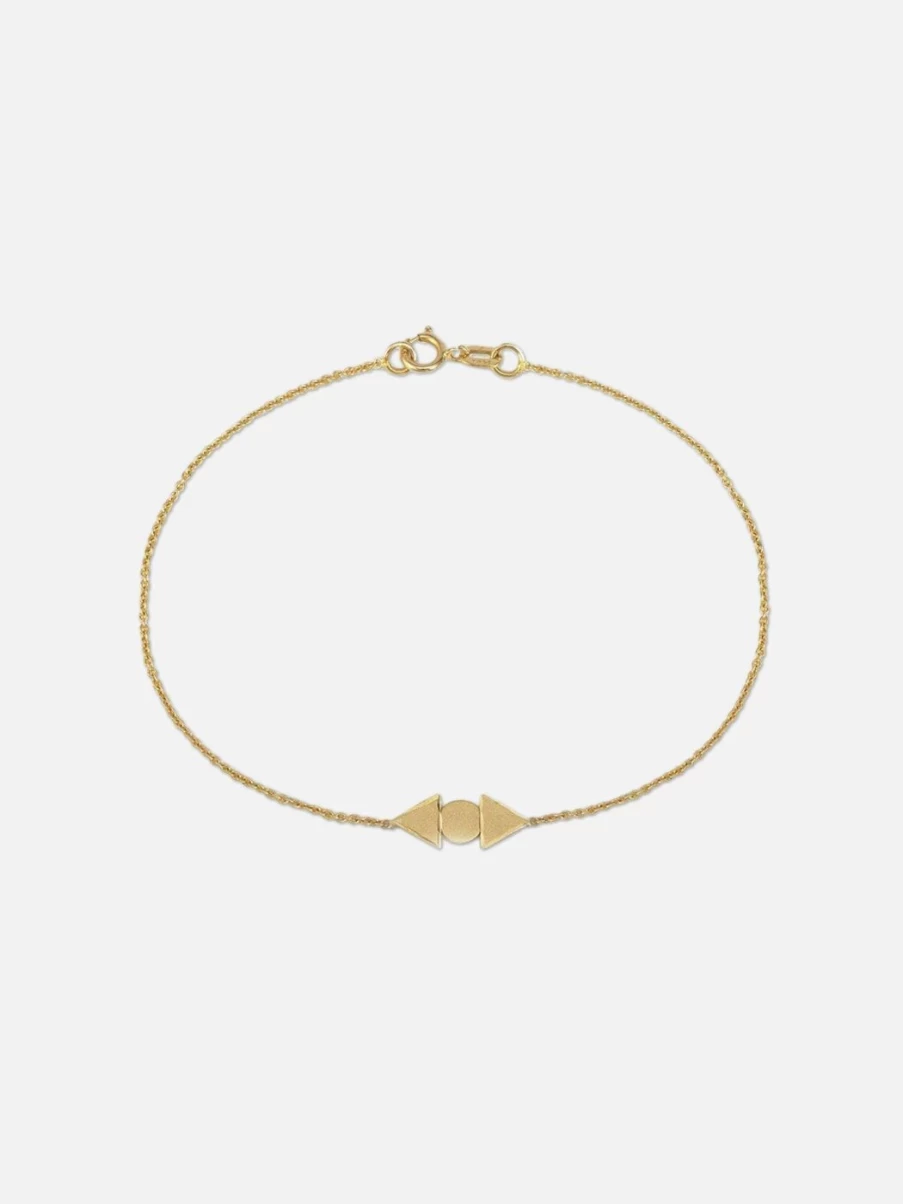 Alice Pierre Arrow Charm Bracelet - Elegant Adjustable Jewelry for Women
