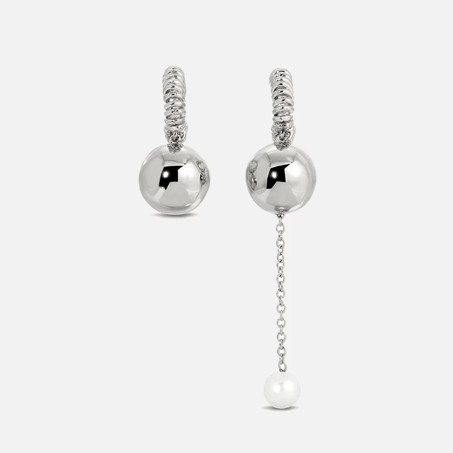 Monbouquette Bubble Drop Earrings – Elegant Dangling Jewelry for Women