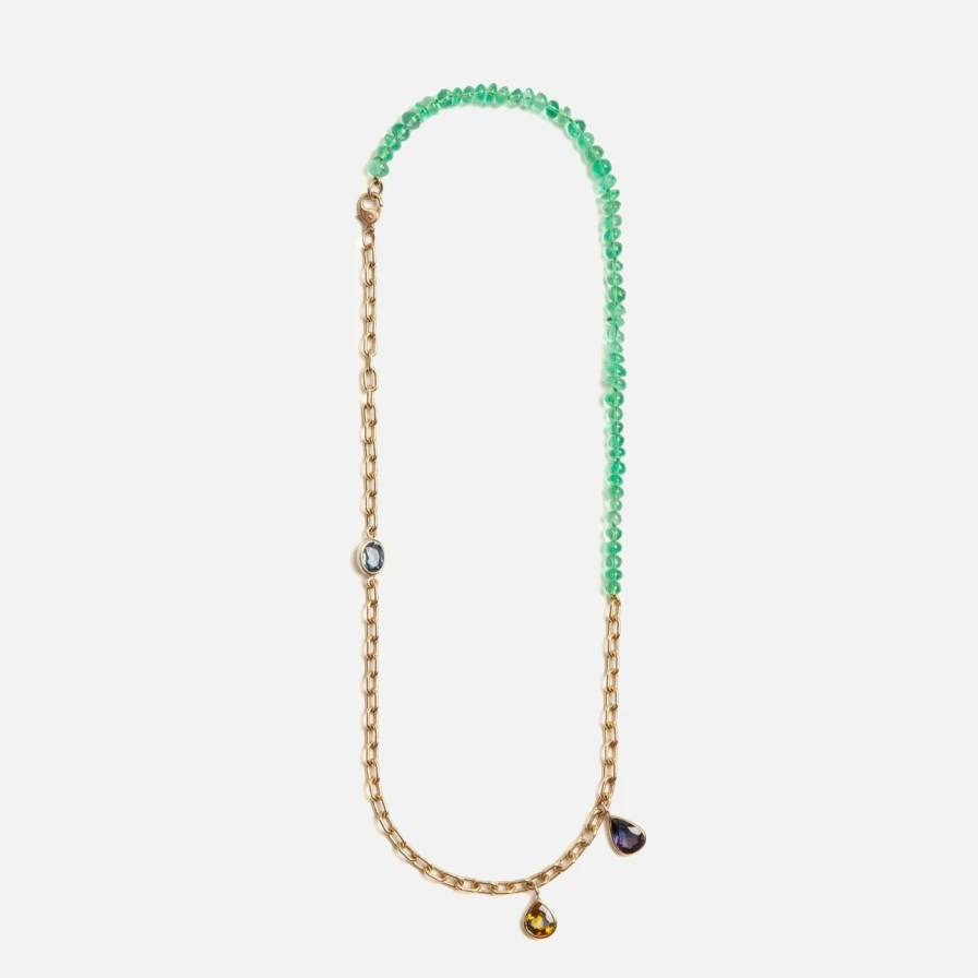 Objet-a The Blue Hour Colombian Emerald Jewelry – Exquisite Green Gemstone Collection