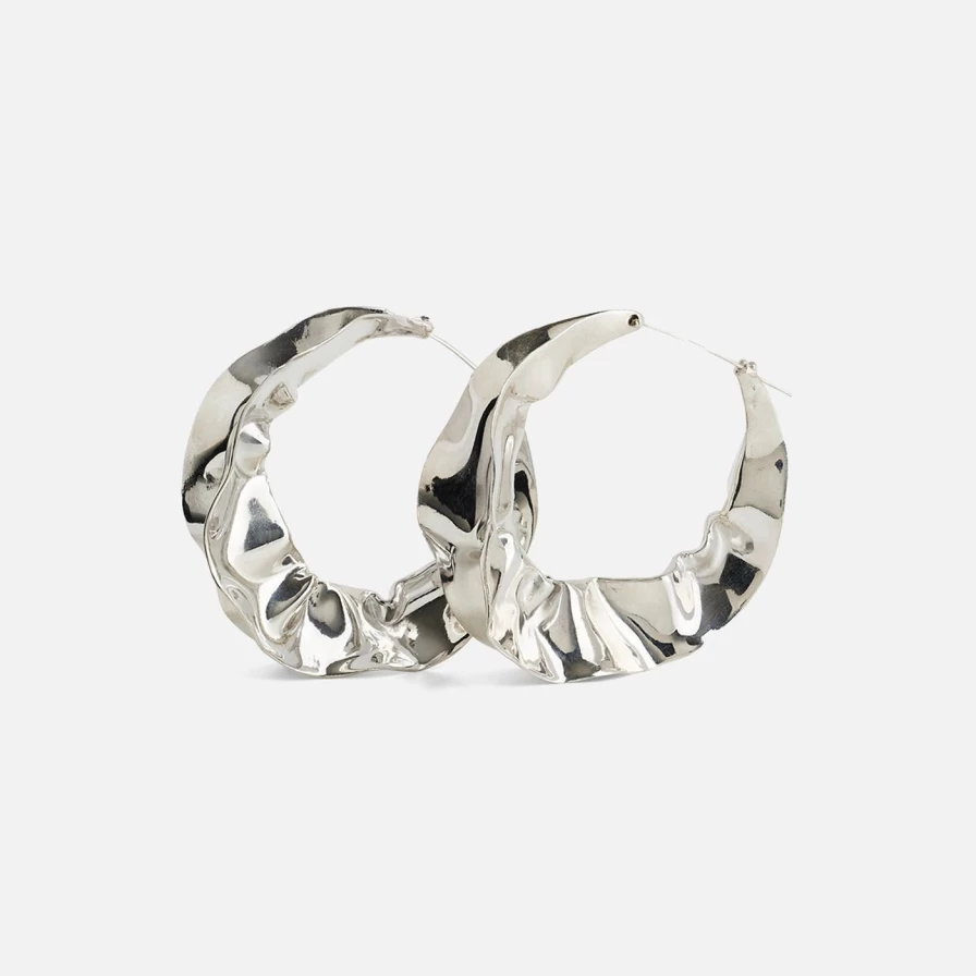 Ariana Boussard-Reifel Sterling Silver Bellatrix Hoops Earrings